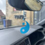 Yin Yang Rearview Mirror Car Accessory Charm, thumbnail 1 of 5