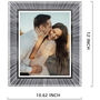 Pack Of Two Silver Glass Photo Frames, thumbnail 6 of 7