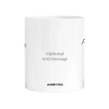 Personalised Teacher Mug – Colourful Boho Rainbow Thank You Gift, 3 of 10