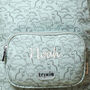 Personalised Trixie Backpack With Daring Dino Print For Nursery, School, Holiday, thumbnail 3 of 6