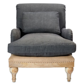 Linen Armchair, 5 of 6