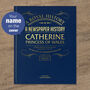 Catherine Princess Of Wales Personalised Deluxe Royal Book, thumbnail 2 of 12