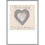 Personalised 25th Silver Wedding Anniversary Card, thumbnail 8 of 12