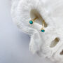 Tiny Turquoise Stud, thumbnail 7 of 8