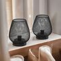 Set Of Two Steel Battery Operated Lamps, thumbnail 1 of 8