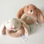 New Baby Girl Organic Floral Babygrow Gift Hamper, thumbnail 5 of 9