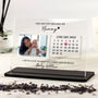 Personalised Baby Photo Calendar Plaque, thumbnail 1 of 7