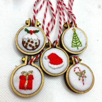 Diy Mini Christmas Decoration/Napkin Ring Kit, 6 of 8