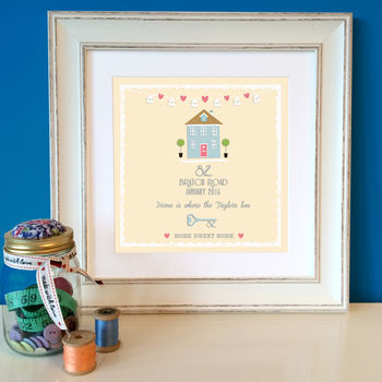 Personalised 'Home Sweet Home' Print, 3 of 12