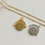 Gold Vermeil Personalised Spinner Necklace, thumbnail 4 of 4