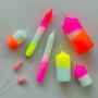 Neon Dip Dyed Dining Candles, thumbnail 9 of 12