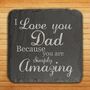Personalised Heartfelt Slate Keepsake, thumbnail 4 of 6
