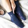 Personalised Womens Thick Wool Slipper Socks With Grips, thumbnail 1 of 10