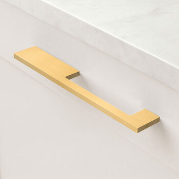 Solid Brass Gold Cabinet Door Pull Handles, 6 of 12