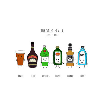 Personalised Family Print, 12 of 12