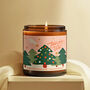 Holiday Vibes Scented Candle Christmas Gift, thumbnail 6 of 8