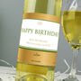 Personalised Gold Label White Wine, thumbnail 2 of 5