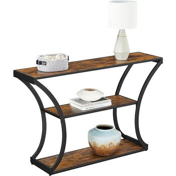 Console Table Entryway Table With Curved Frames, 8 of 9
