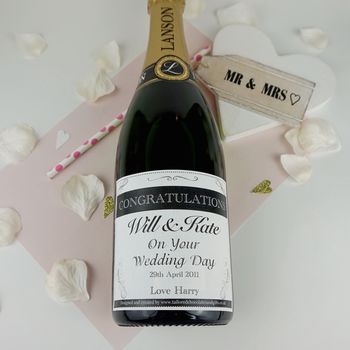 Personalised Champagne Prosecco Or Wine Label, 5 of 9