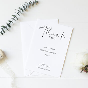 This Is Love Thank You Note Cards 10 Pack, 2 of 2