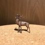 Miniature Bronze Stag Sculpture 8th Anniversary Gift, thumbnail 6 of 12