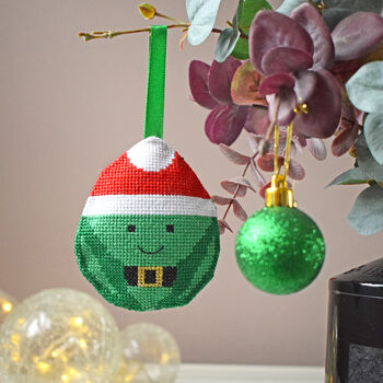 Stitch A Sprout Make Your Own Christmas Decoration Kit, 4 of 5