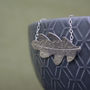 Sterling Silver Watercolour Oak Leaf Necklace, thumbnail 1 of 4