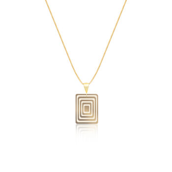 Matching Earrings And Necklace Set | Taupe And Cream, 4 of 10