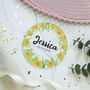 Personalised Birth Flower Coaster, March, Daffodil, thumbnail 2 of 2