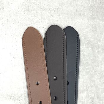 Personalised Men's Leather Belt For Him, 2 of 12