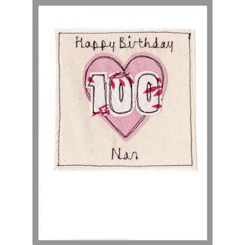 Personalised Age Birthday Card For Her, 7 of 12