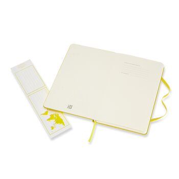 Personalised Moleskine Classic Notebook – Jaune Extra Large, 3 of 8