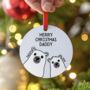 Personalised Polar Bear Family Christmas Decoration, thumbnail 3 of 3