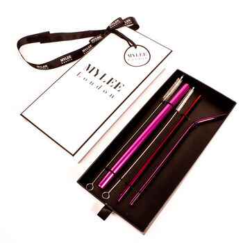 Personalised Straw Gift Set With Free Gift Wrapping, 8 of 12