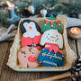 Novelty Christmas Jumper Biscuits, thumbnail 1 of 4