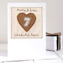Personalised 7th Copper Wedding Anniversary Card, thumbnail 1 of 8