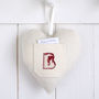 Personalised Tooth Fairy Pillow Heart Gift For Girl, thumbnail 3 of 12