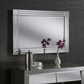 Glass Flat Wall Mirror, 3 of 4