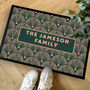 Personalised Art Deco Doormat For The Home, thumbnail 1 of 2