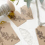Flower Sprig Clear Rubber Stamp, thumbnail 5 of 5