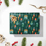 Festive Houses Christmas Wrapping Paper, thumbnail 3 of 6