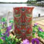 Large China Jug In William Morris Red Strawberry Thief Design, thumbnail 7 of 8
