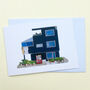 'Balcony Apartments, Tokyo' Greetings Card, thumbnail 3 of 3