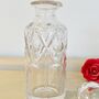 Vintage Decorative Cut Glass Crystal Perfume Bottle ~ 22, thumbnail 4 of 5