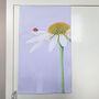 'Echinacea Echinacea' Cotton Tea Towel, thumbnail 6 of 8
