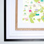 Map Of Richmond And Surrounding Areas Print, thumbnail 4 of 5