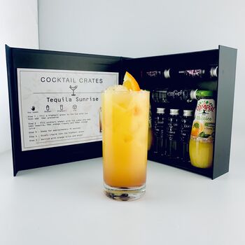 Tequila Sunrise Cocktail Gift Box, 6 of 6