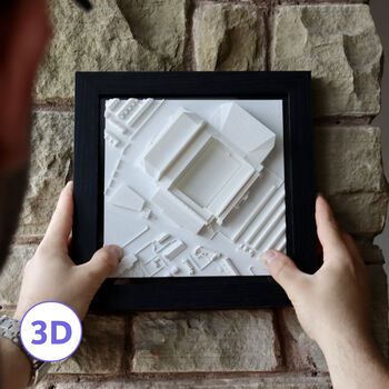 Liverpool 3D Football Stadium Anfield Art Gift For Dad, 2 of 7