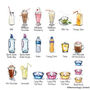 Personalised Family Drinks Print, thumbnail 6 of 10