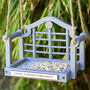 Personalised Wooden Memorial Bench Bird Feeder, thumbnail 9 of 9